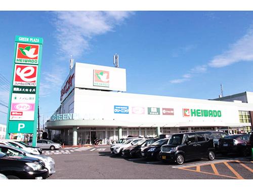 ココロカスマイルプラザが入る、平和堂グリーンプラザ店